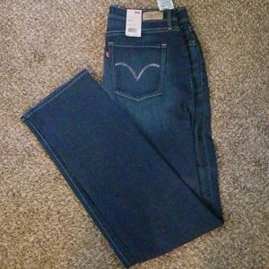 Levi 512 skinny leg jeans high waisted